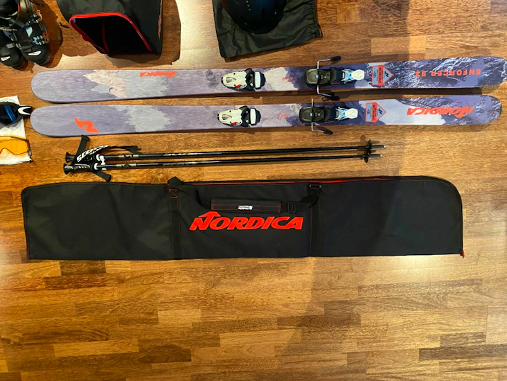 Komplett alpintski pakke til mann 180-190 cm