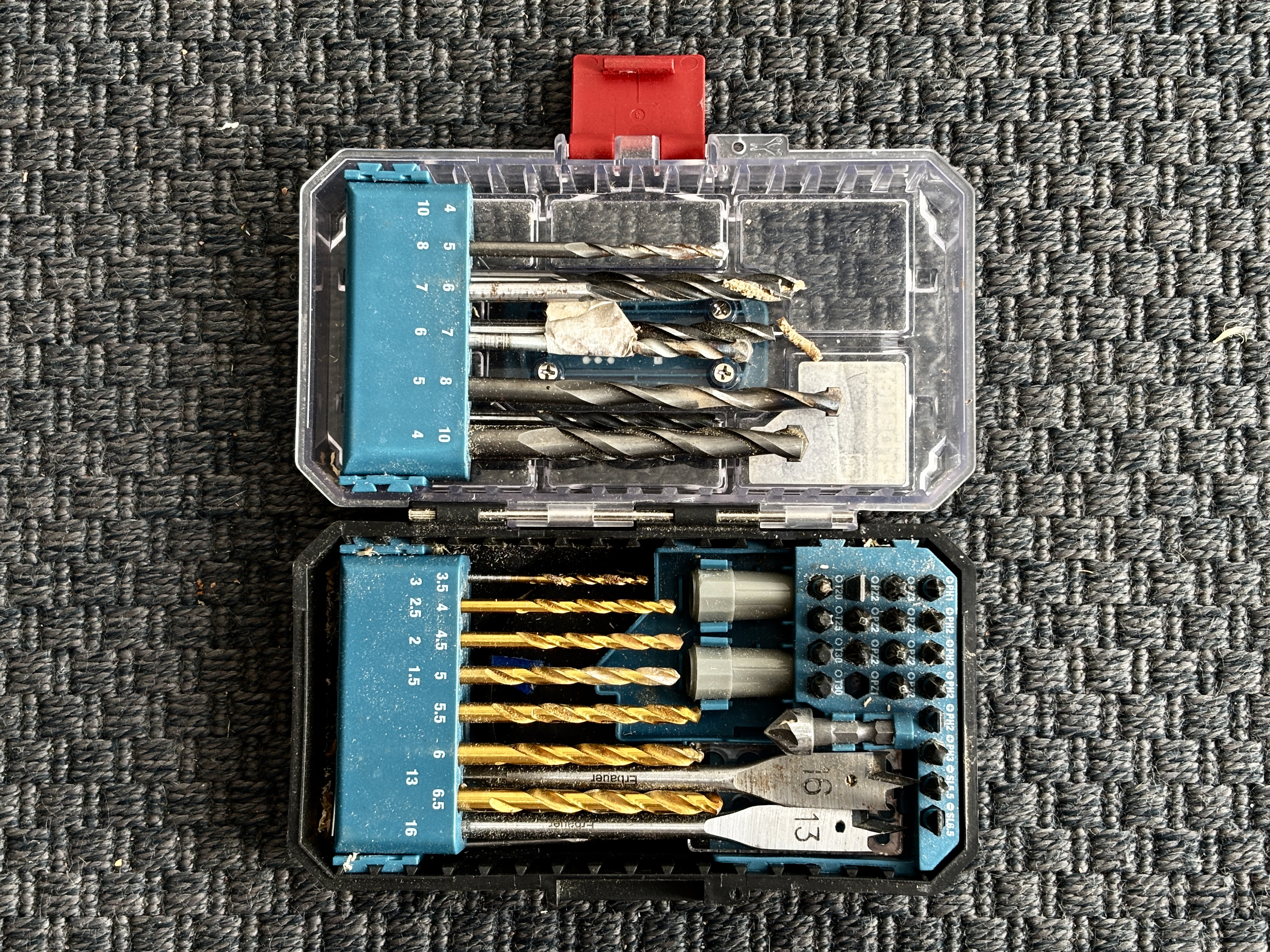 Erbauer drill bits