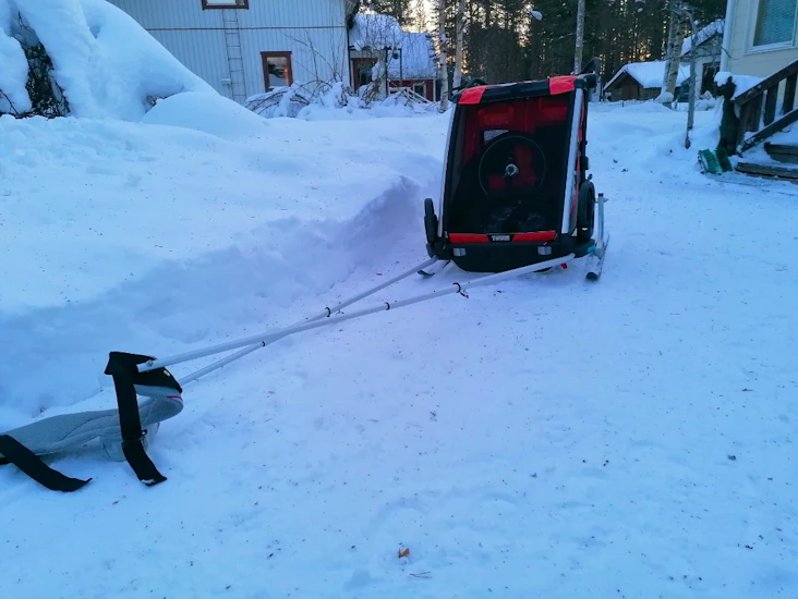 Thule hiihtokärry 2h