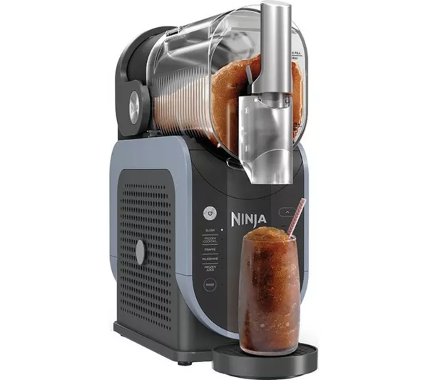 Ninja slushi frozen drink maker - arctic blue and grey