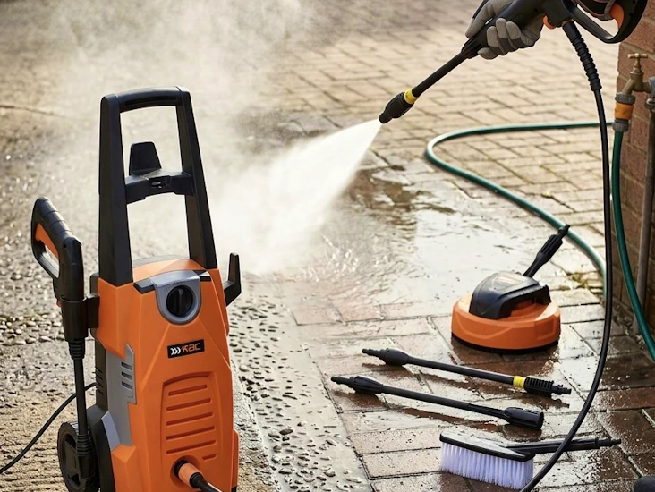 💎 rac 1400w pressure washer | full kit for cars & patios 💎