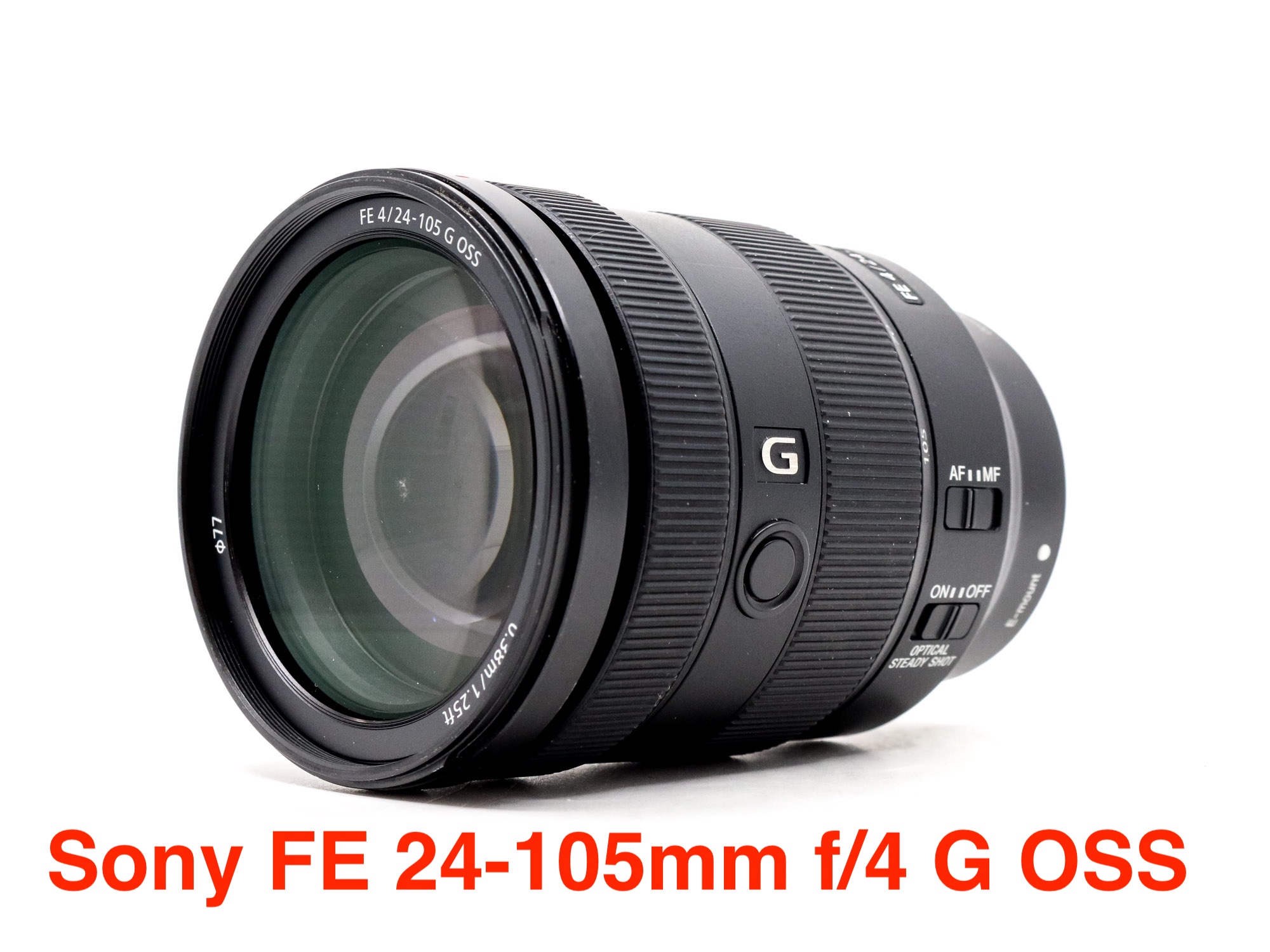 Sony fe 24-105mm f/4 g oss lens
