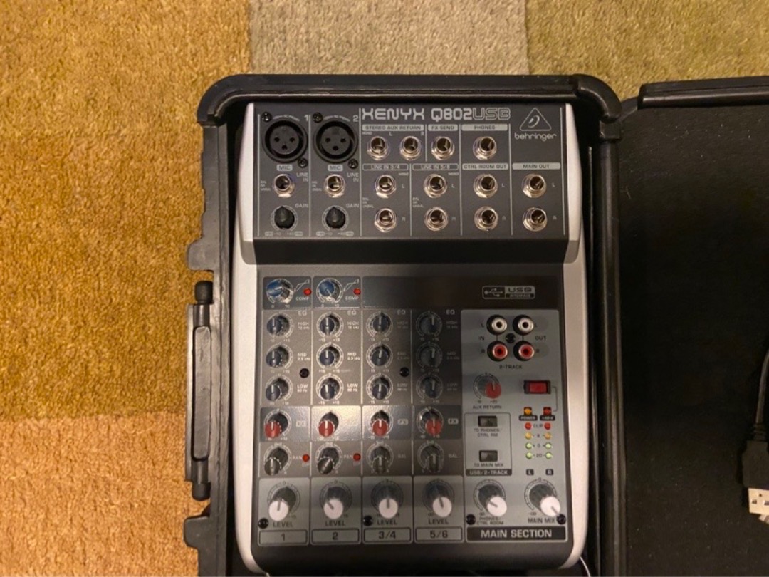 Mixer med usb