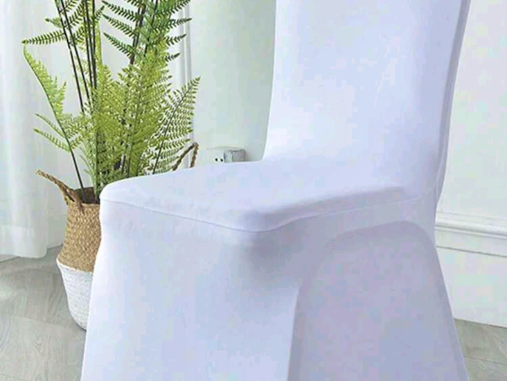 50st vita stolsöverdrag