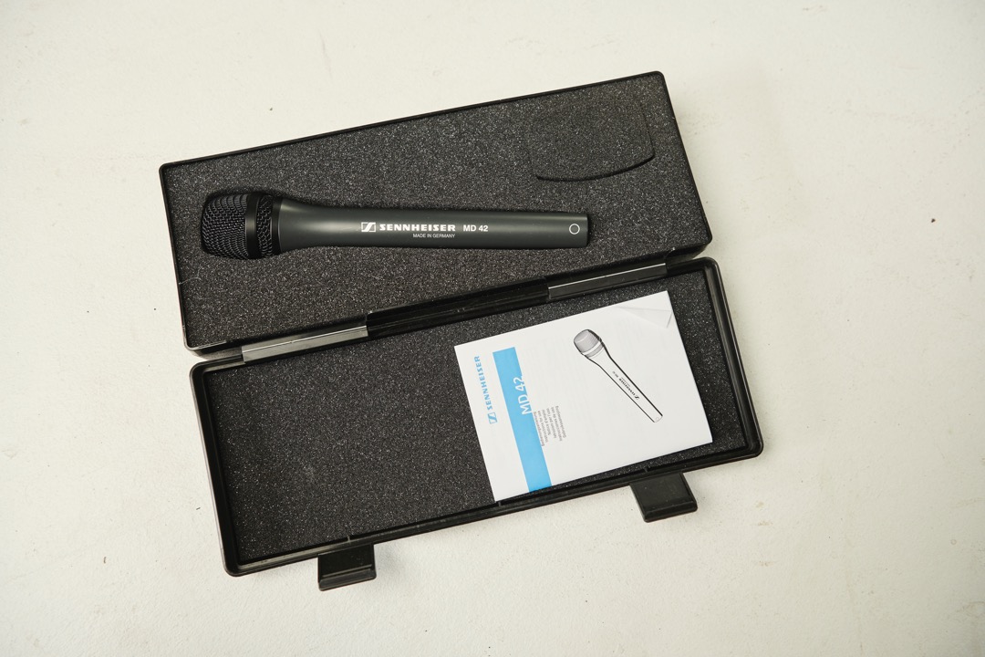 Sennheiser md 42 reporter mikrofon
