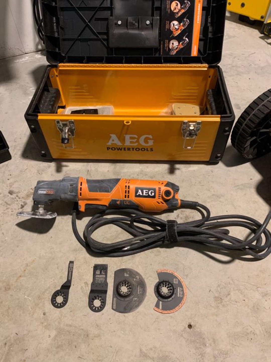 Aeg multimaskin kraftfull fein