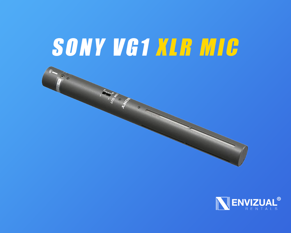 Sony ecm-vg1 shotgun xlr microphone