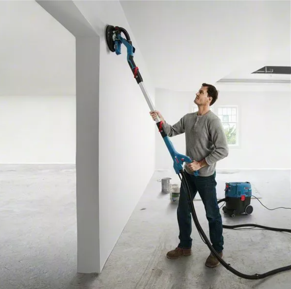 Bosch girafsliper med bosch støvsuger