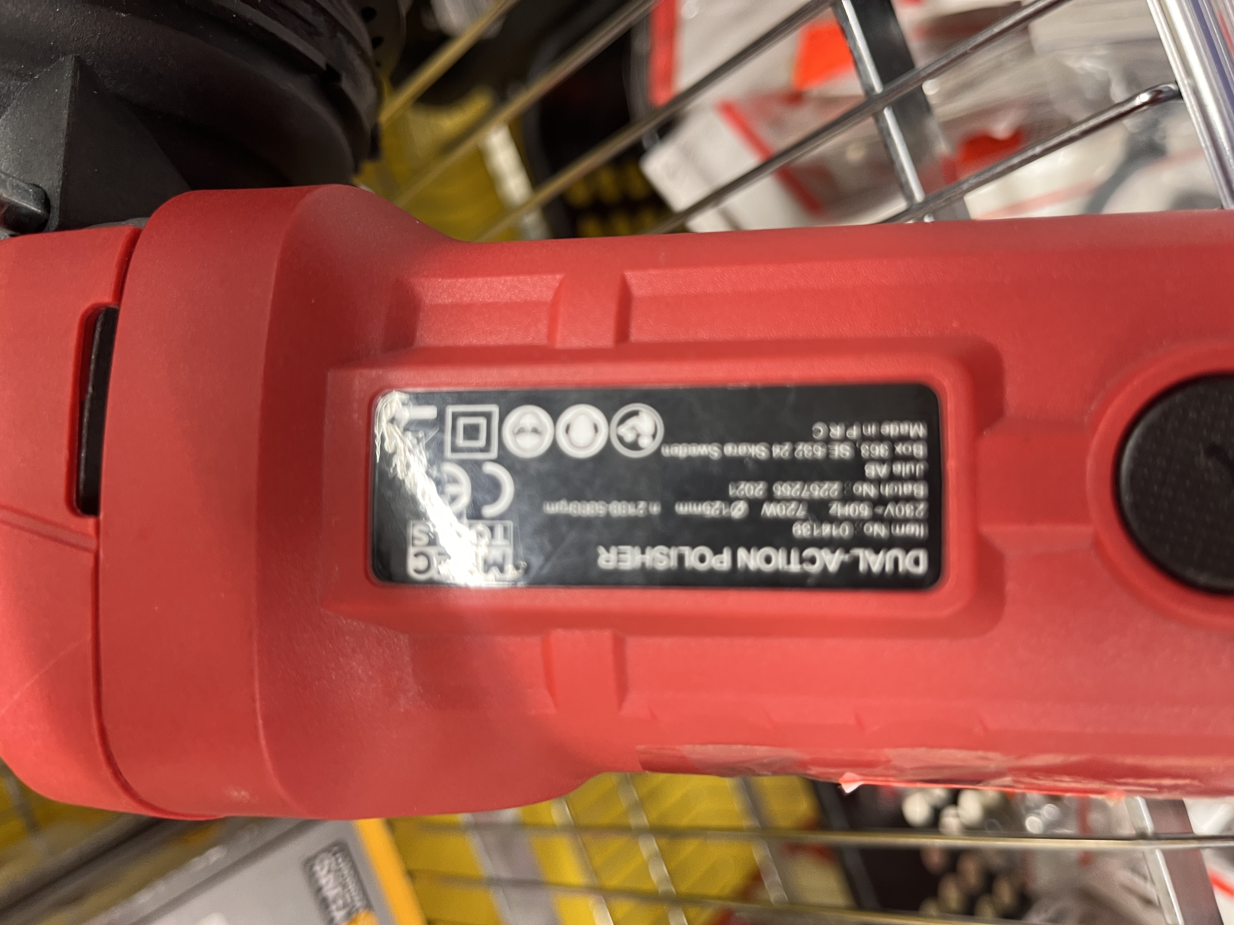 Meec 700w poleringsmaskin 