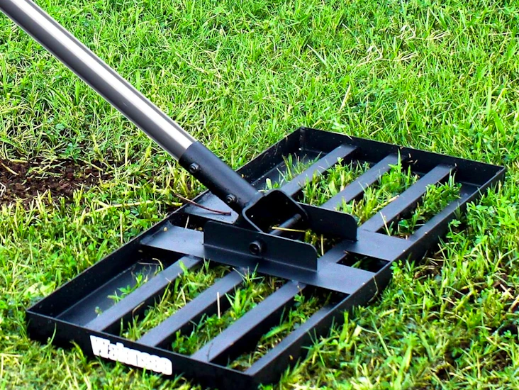 Walensee lawn leveling rake, 198cm 43×25cm