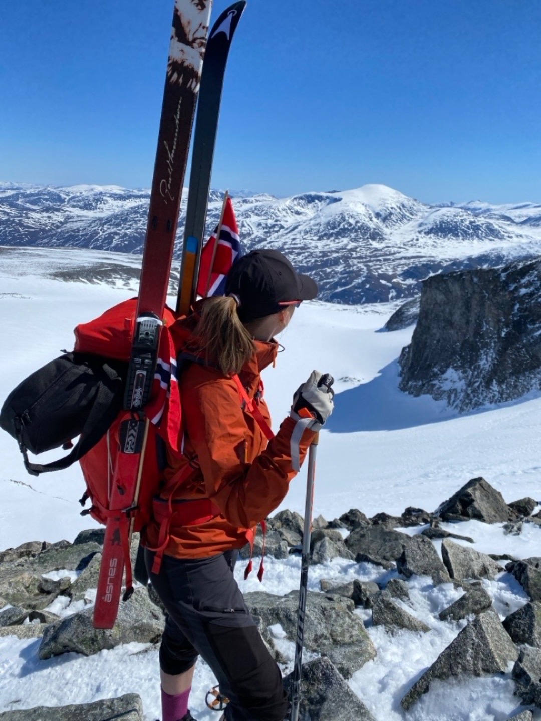 Fjellskipakke 170cm (sko str 37)