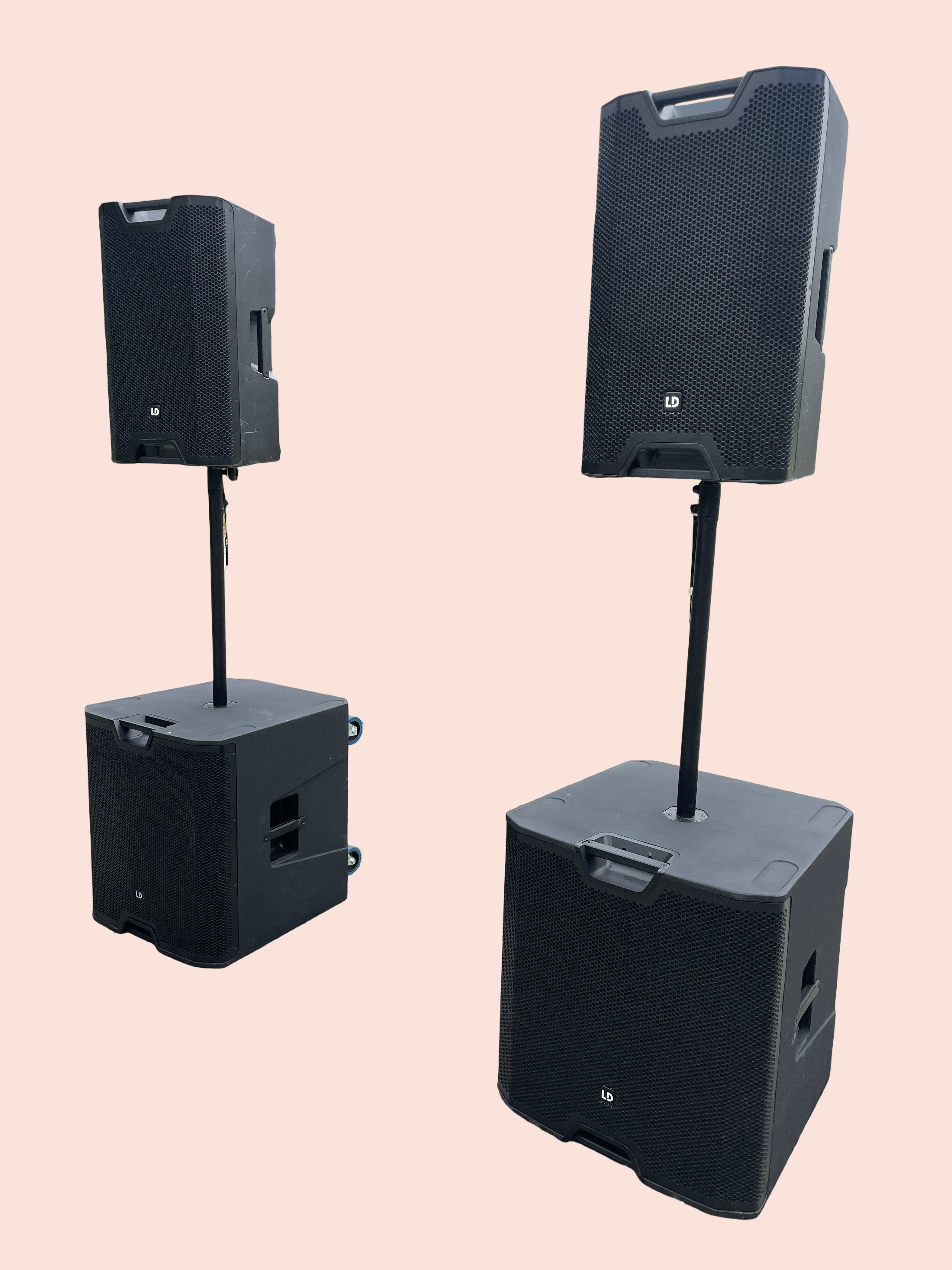 Ld systems icoa 15a toppe  + 18a subwoofer