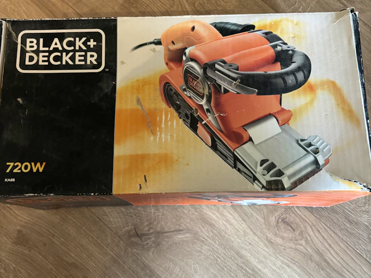 Black and decker båndsliper 720w