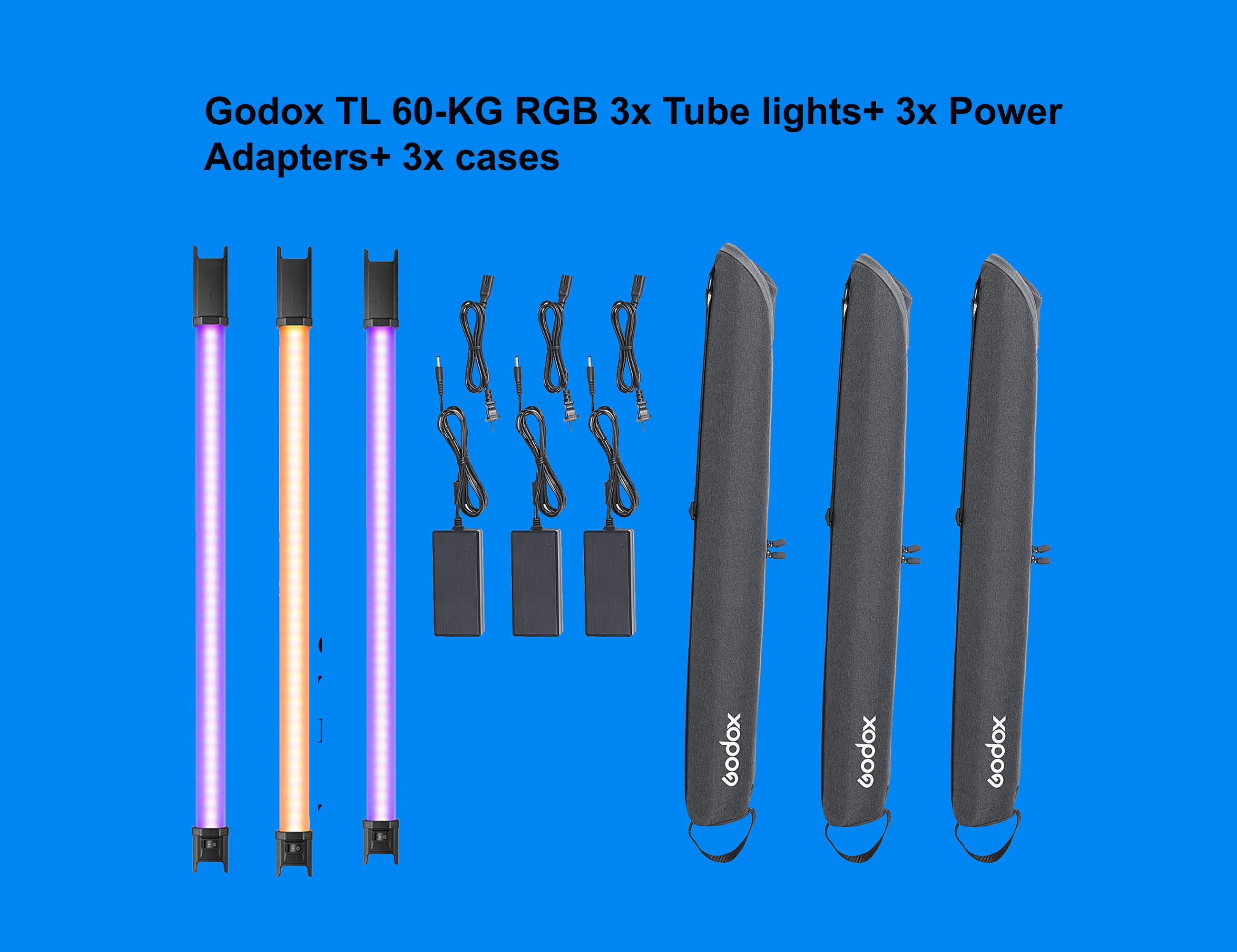 Godox tl-60 rgb, godox tl-60 rgb led tube lights