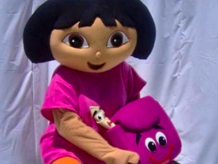 Dora utforskaren besök på barnkalaset