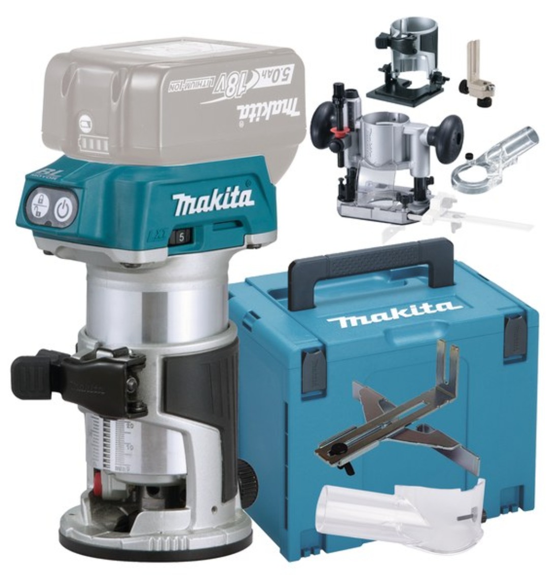 Makita håndoverfres drt50zjx5