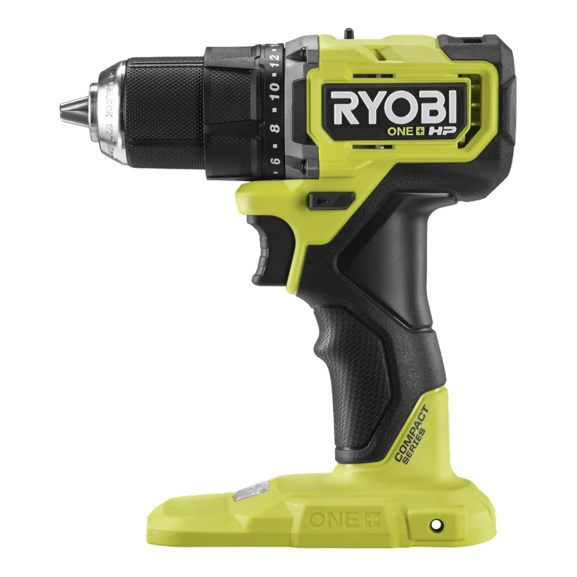 Ryobi one+ hp drill – batteri, bor- og bitsett inkludert
