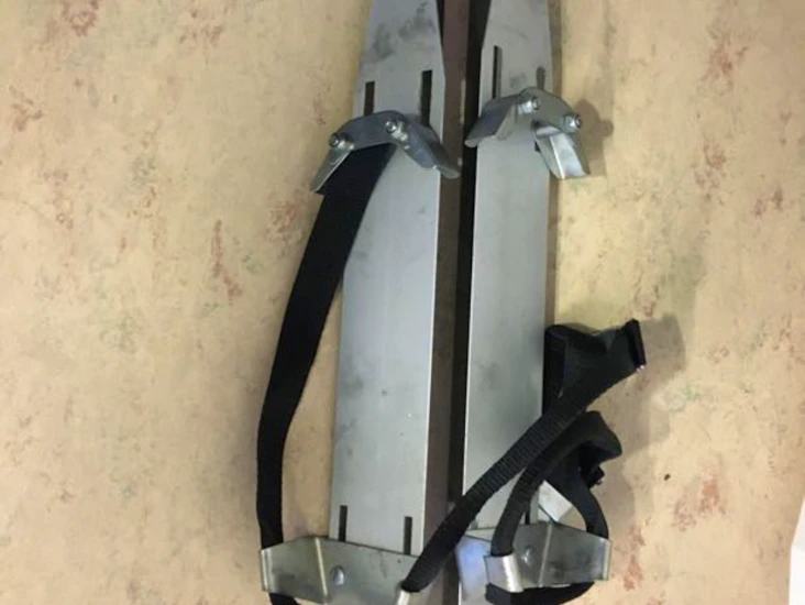 50 cm långfärdsskridskor med rembindning