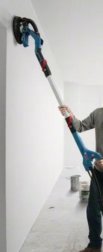 Väggslip för gipsväggar och gipstak 