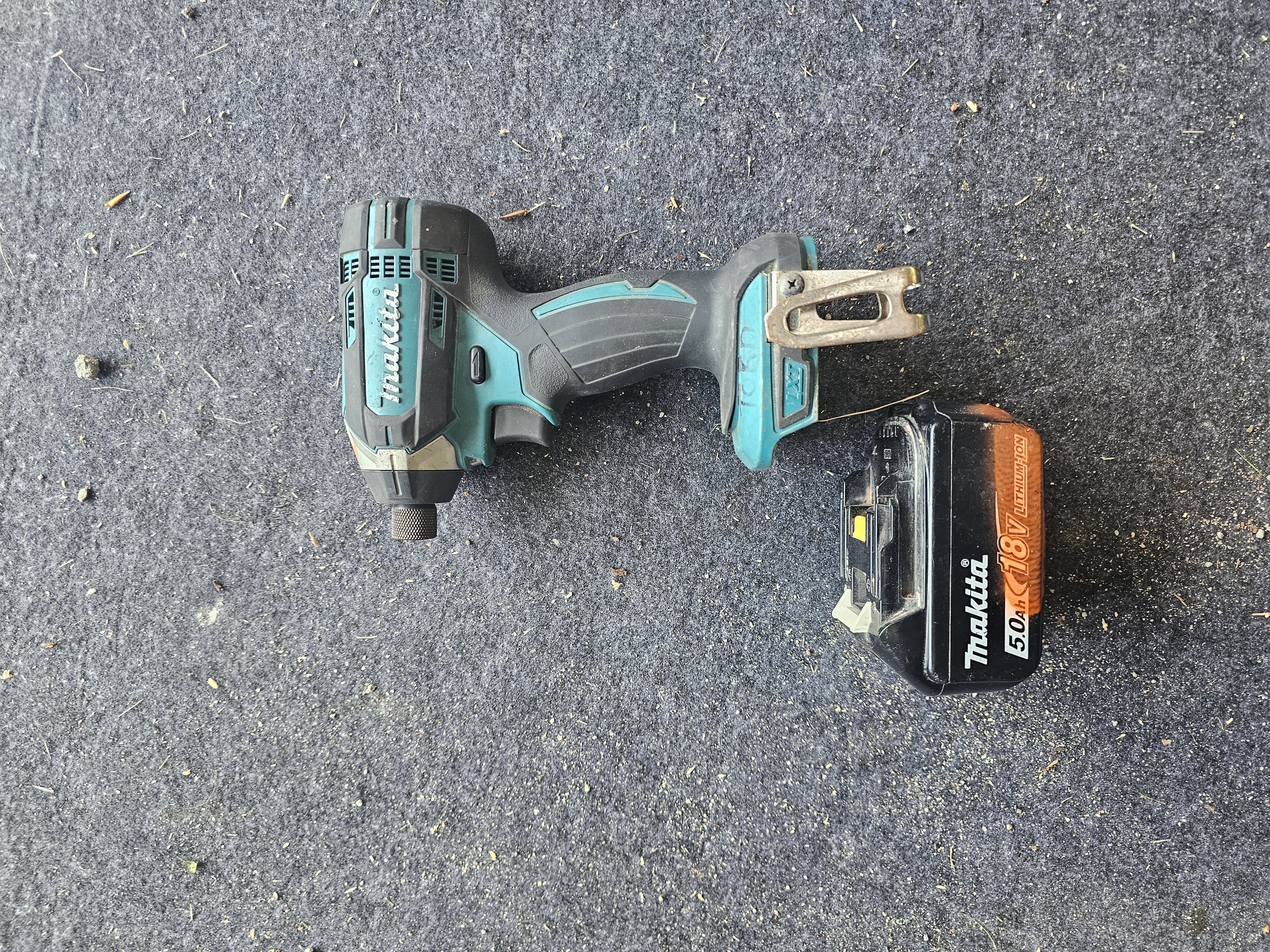 18v batteri dreven makita slagskrutrekker  