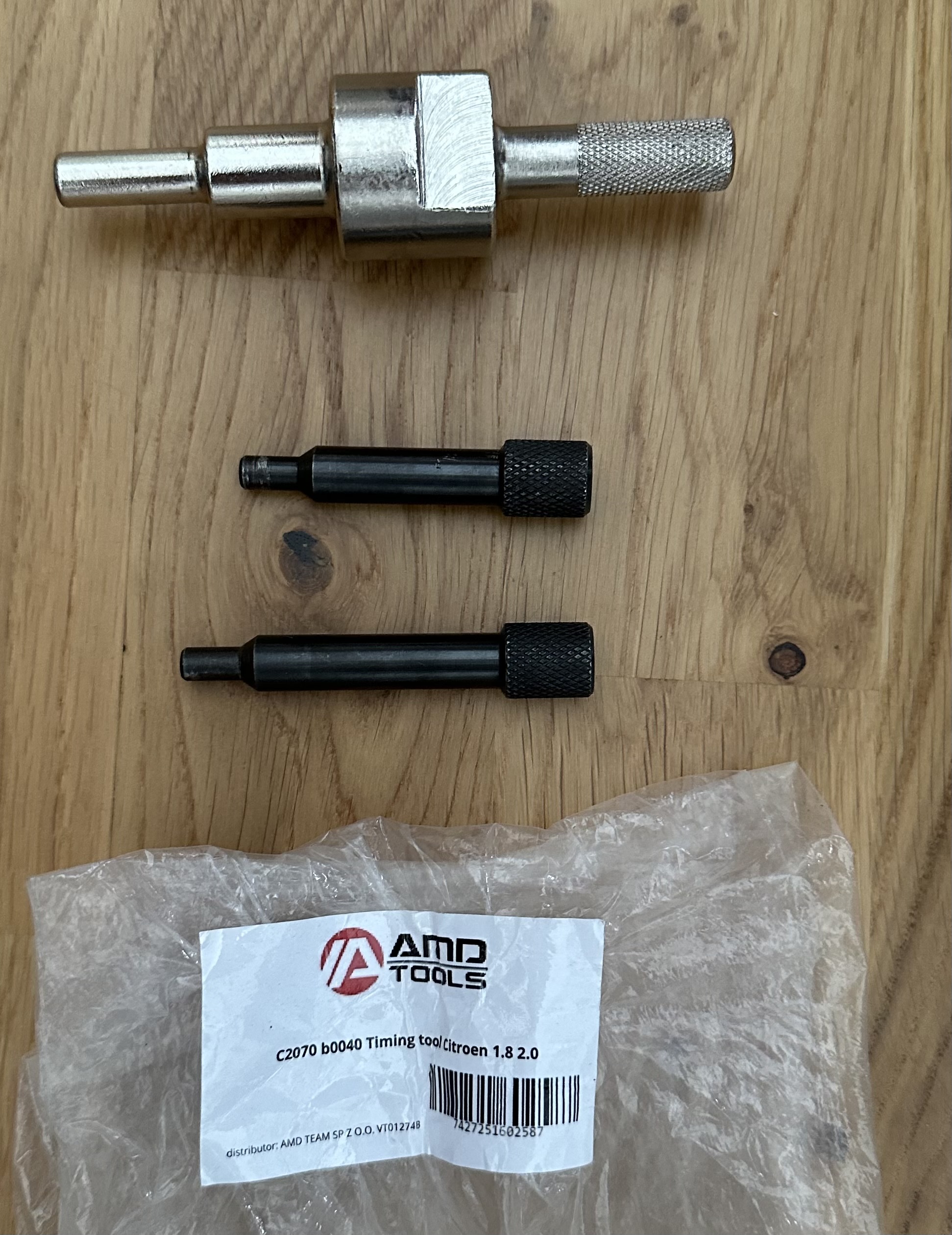 Kamremsverktyg / låspinnar peugeot & citroën ew7/ew10 1.8 & 2.0 16v