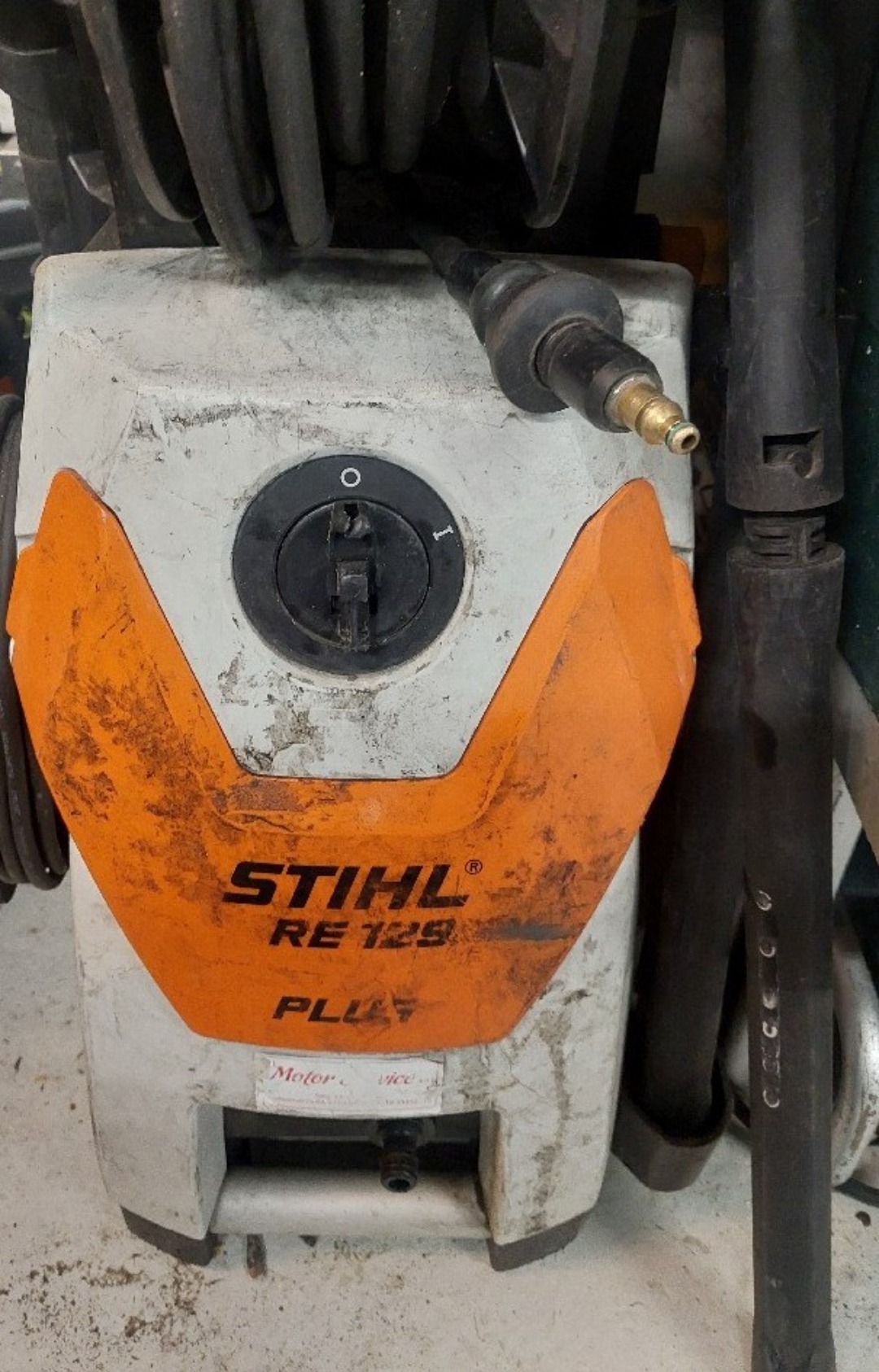 Høytrykksvasker stihl re 125 pluss