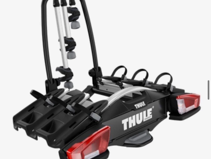 Cykelhållare thule velocompact för 3 cyklar