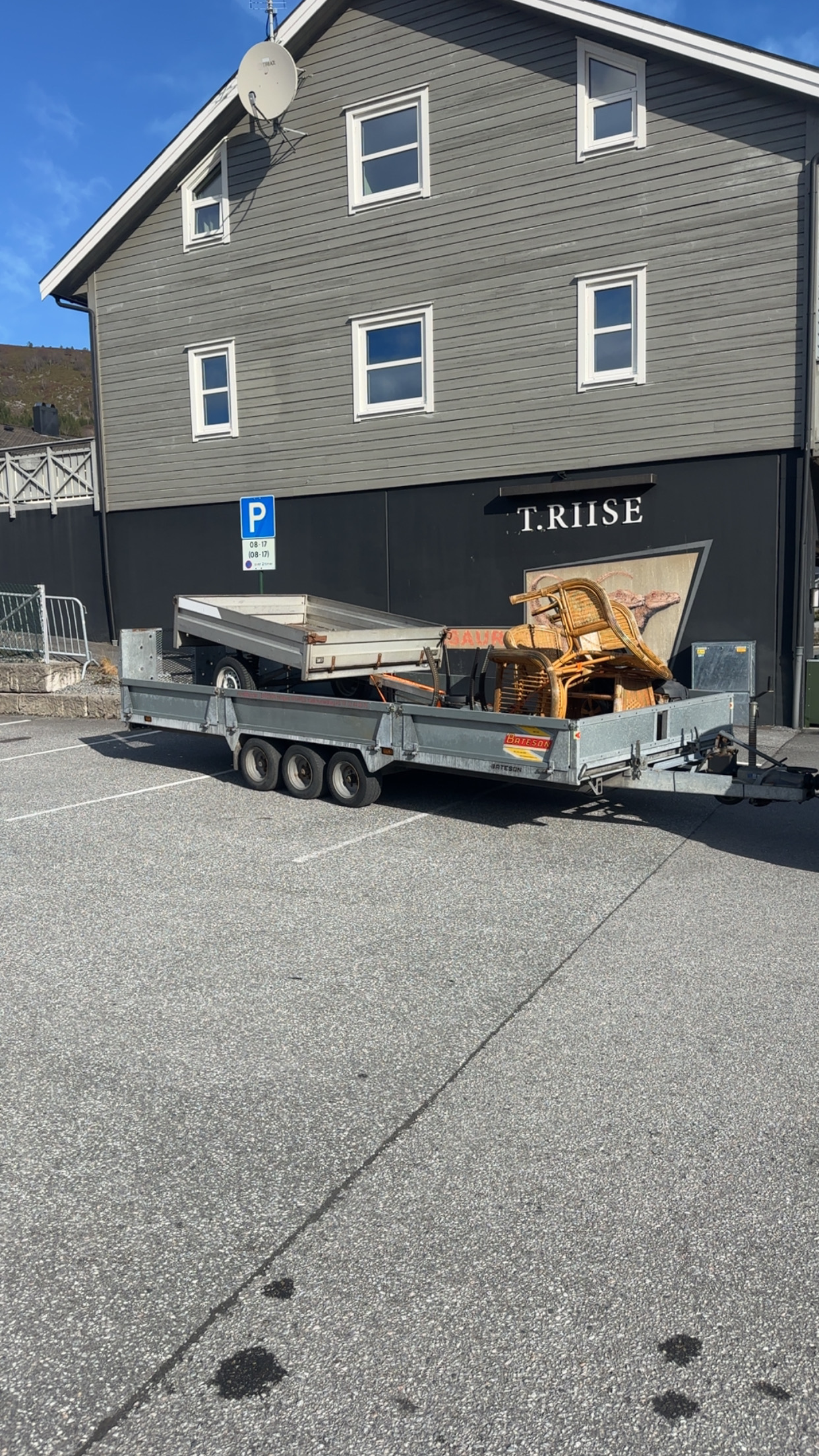 Bil og maskinhenger 3,5tonn