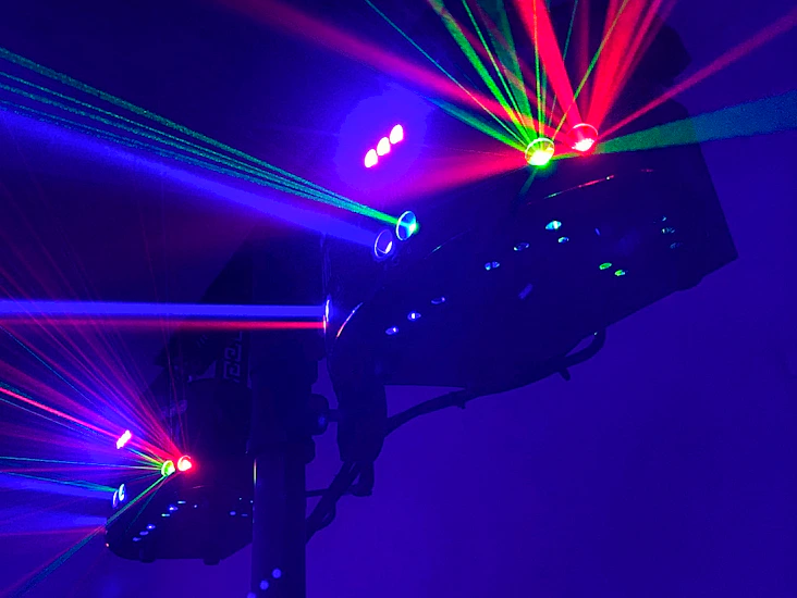 Partyljus ktv (laser, uv och strobe!)