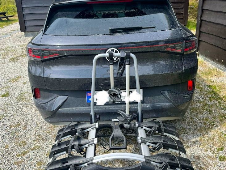 Utleie: sykkelstativ 3 sykler med vippefunksjon (thule euroway g2 3b)