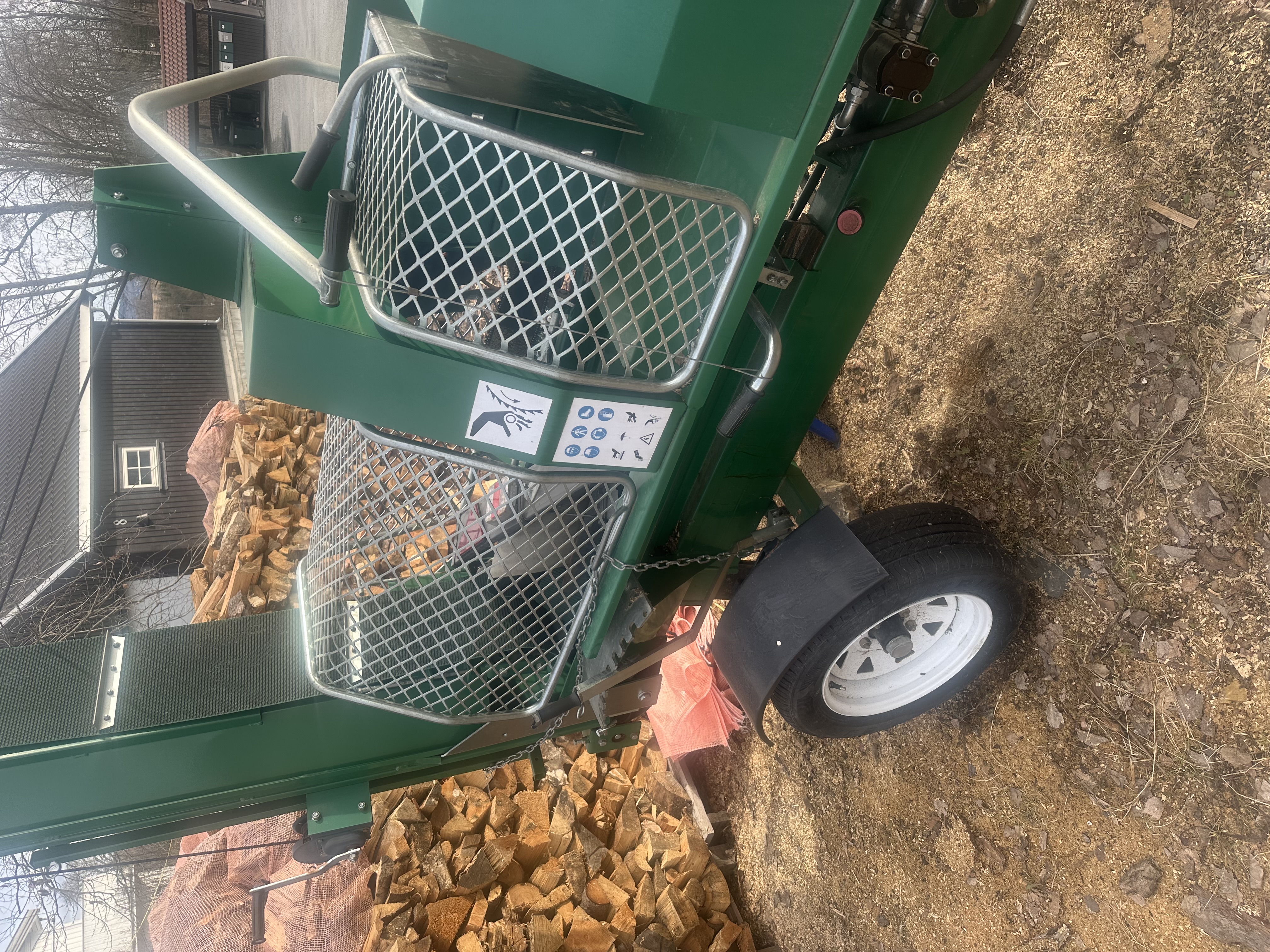 Woodland fs 160 vedmaskin 