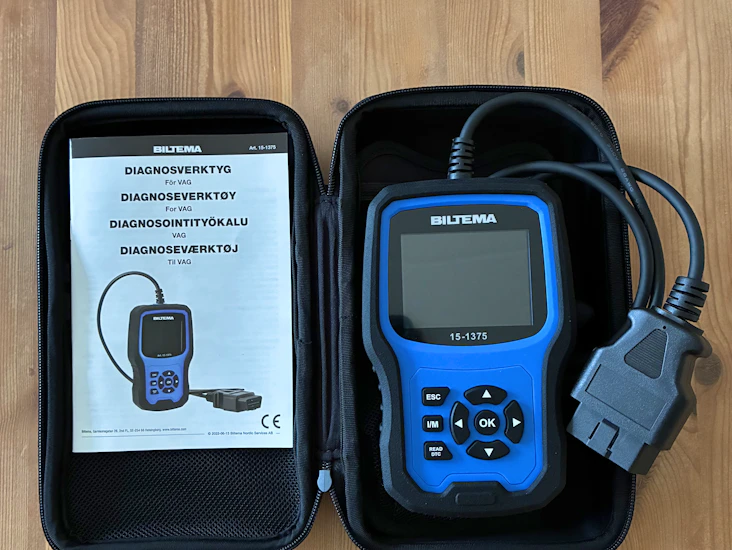 Obd2/eobd diagnosverktyg vag