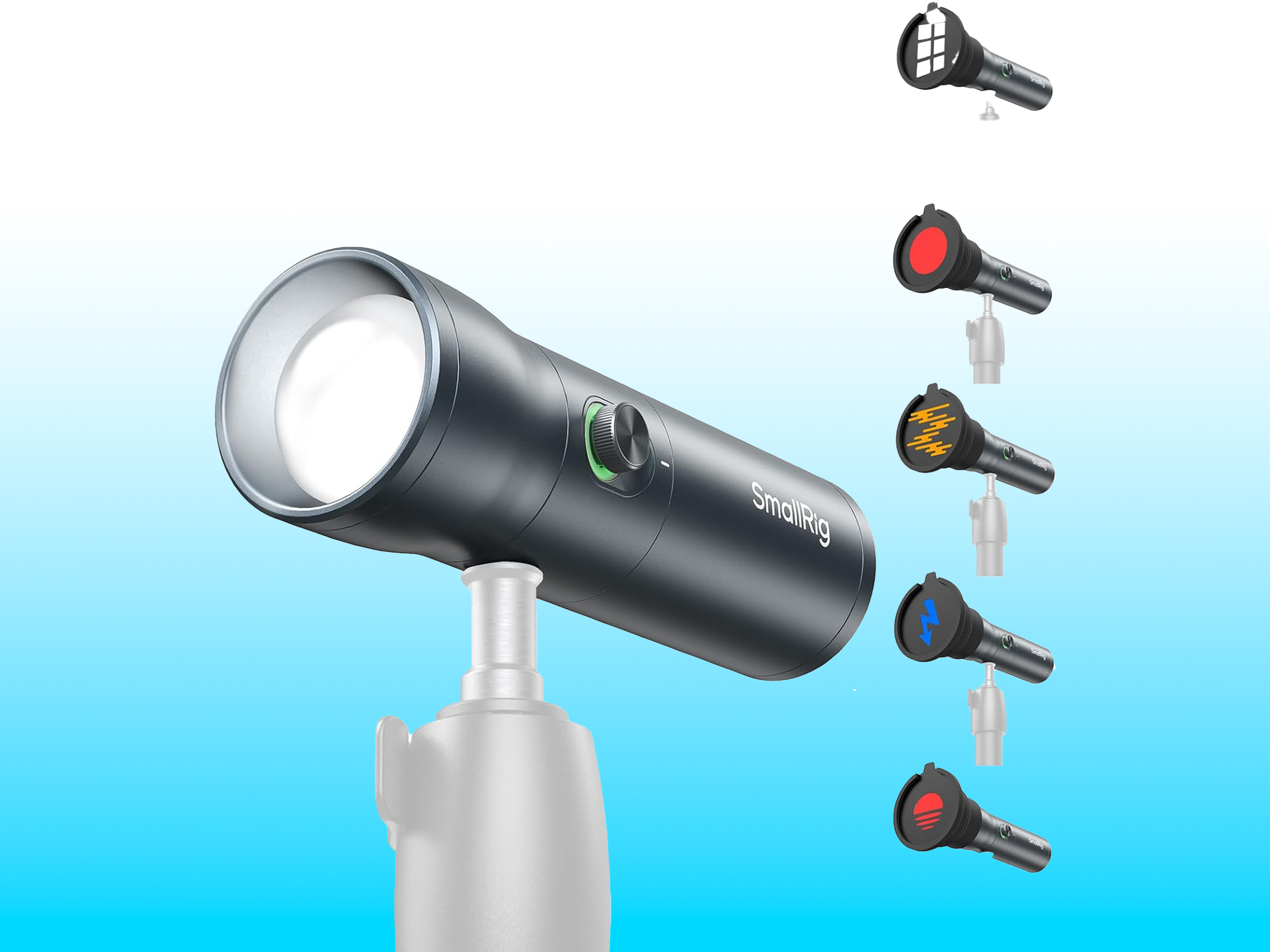 Smallrig rgb led photography flashlight gobo