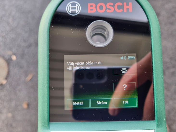 Multidetektor trä metal el bosch