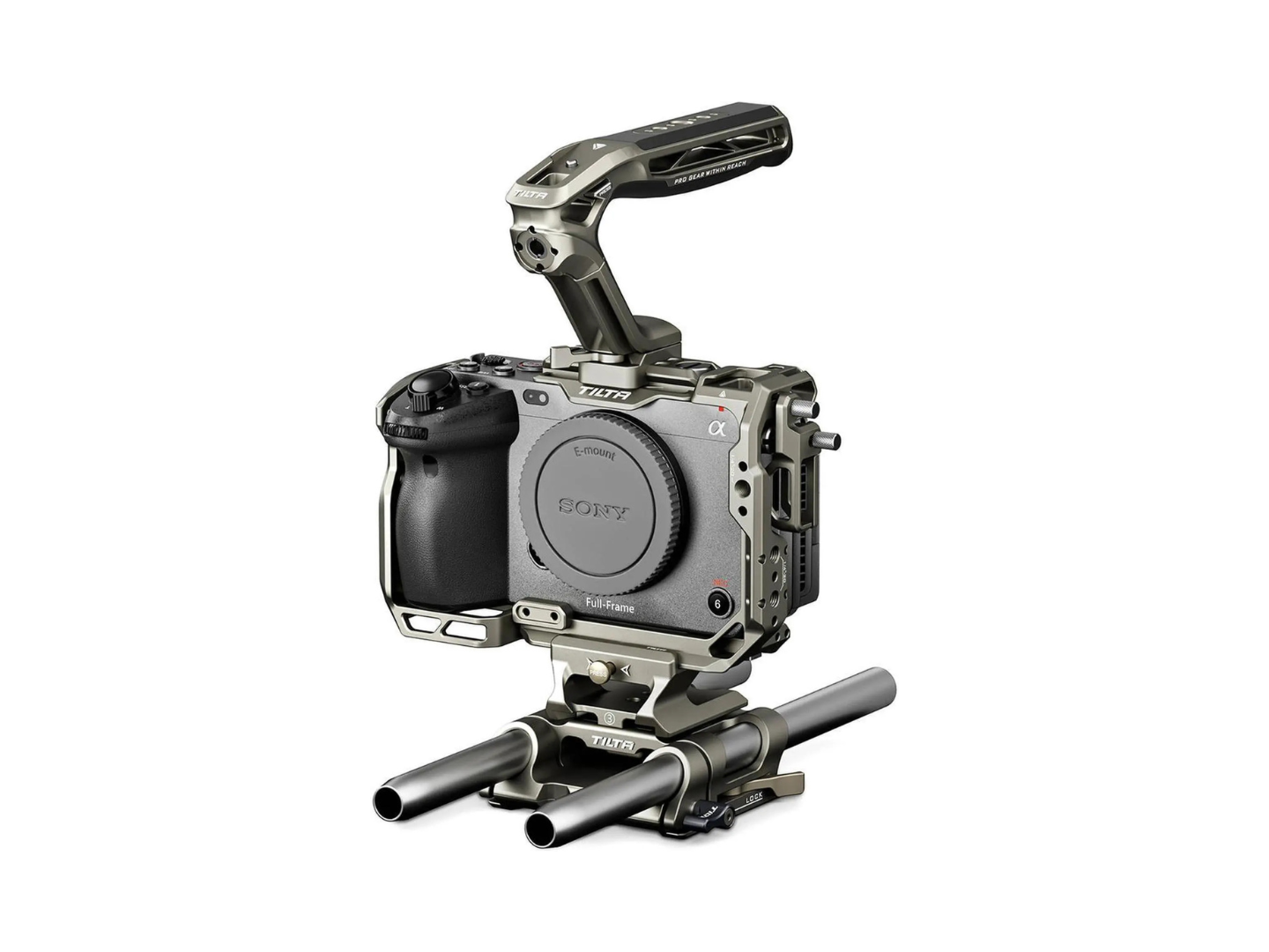 Sony fx3 (w/ tilta cage/lws) + cfexpress cards