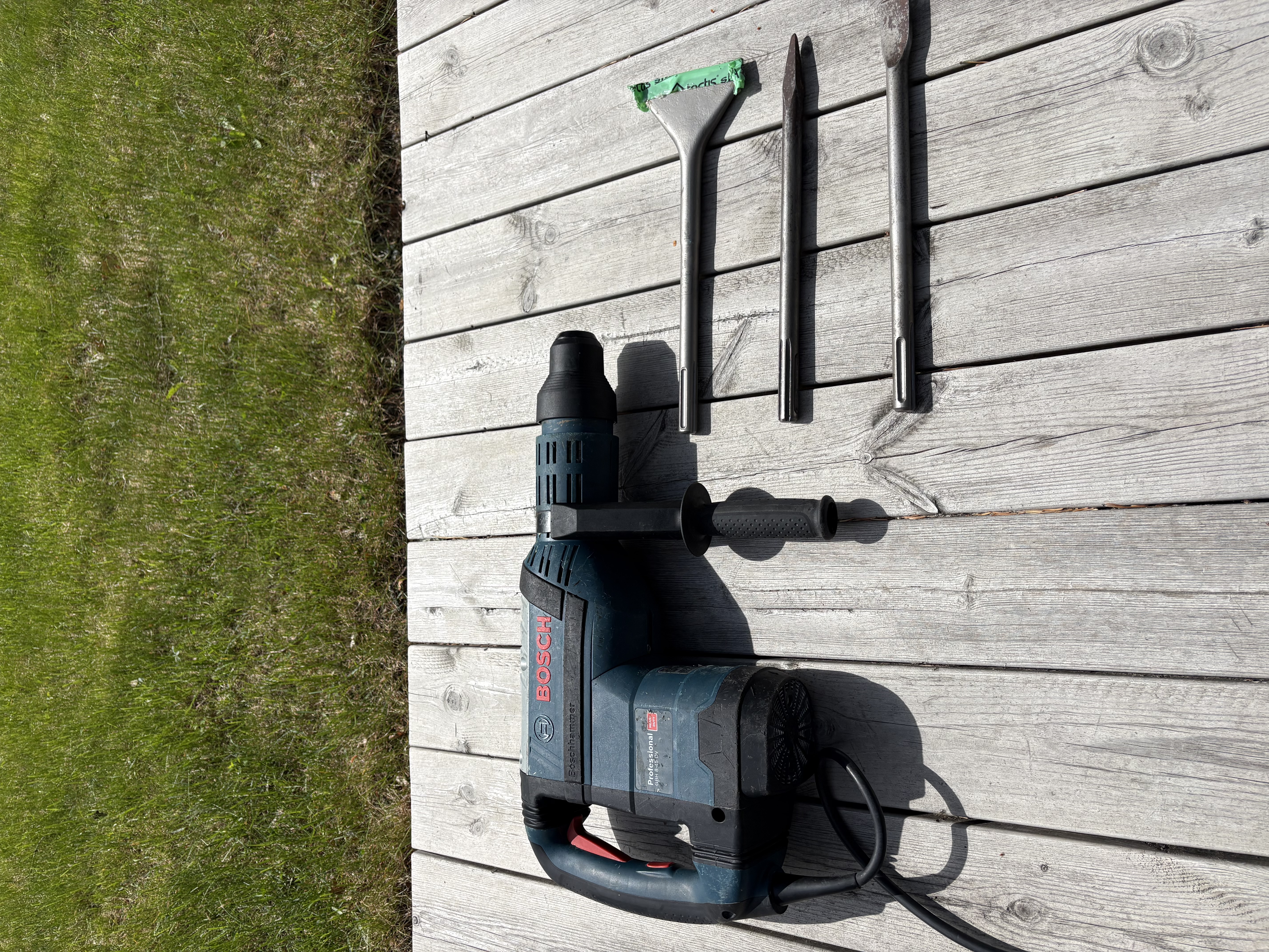 Bosch pro gbh 8-45 dv – premium borrhammare & bilmaskin