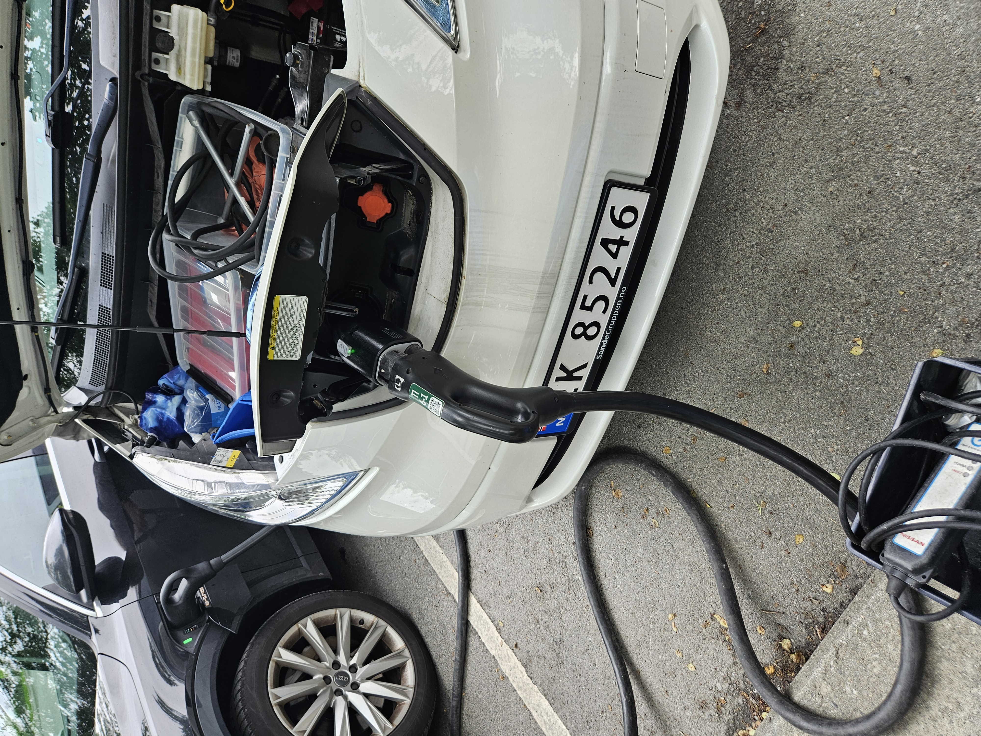 Ladeadapter for elbil ccs2 til chademo