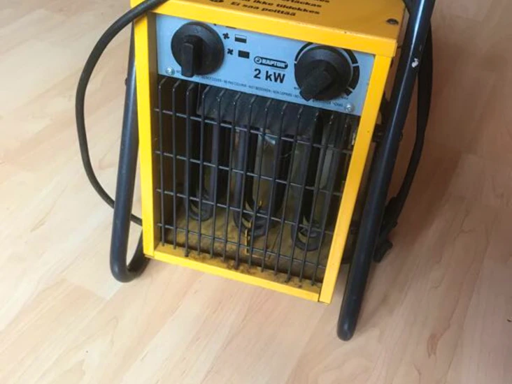 2kw raptor byggfläkt