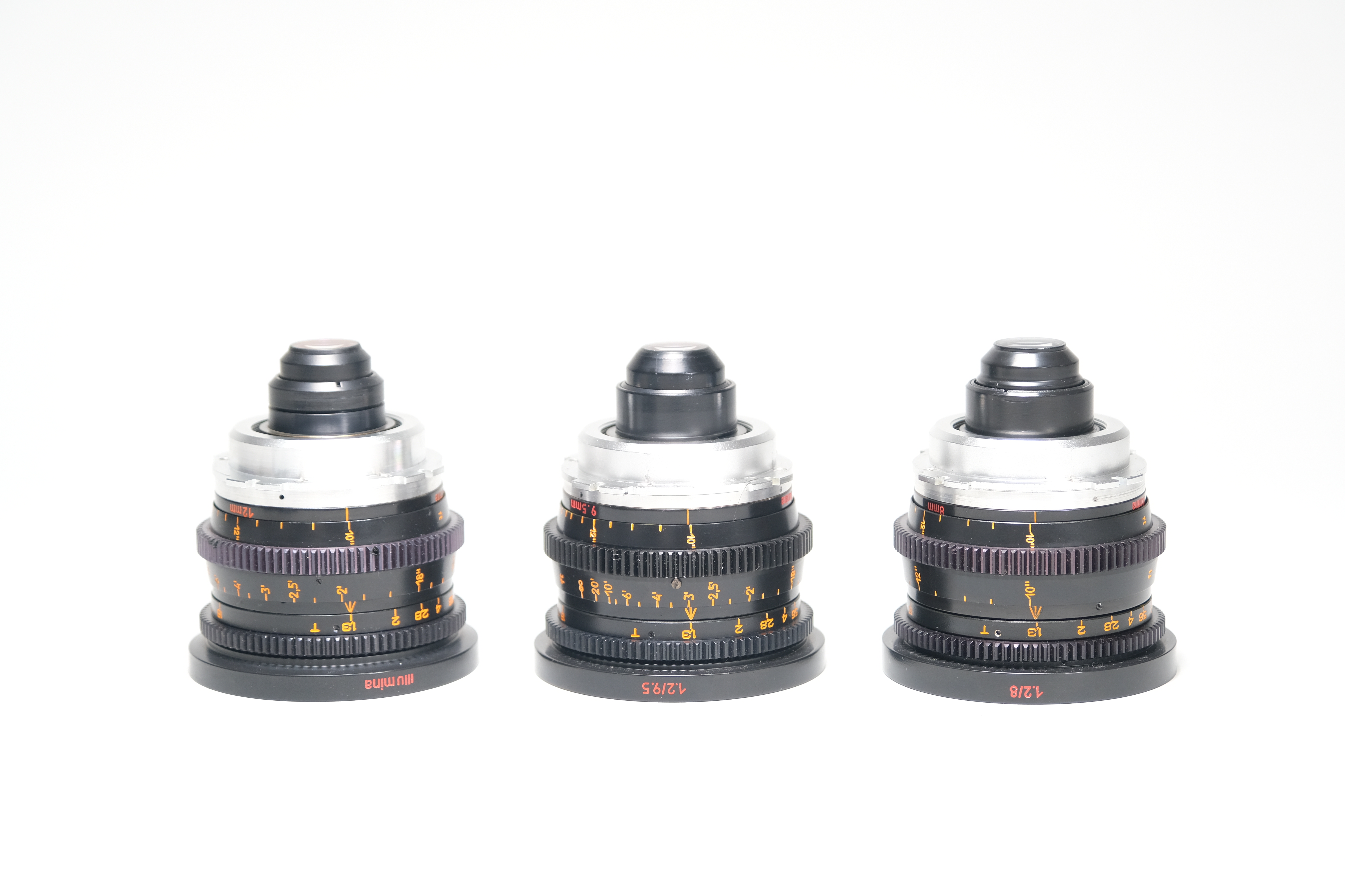 Optar illumina s16 set (8mm / 9.5mm / 12mm) t1.3 pl