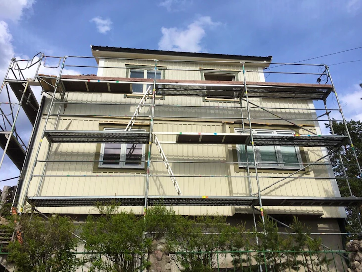 Stor byggställning alu 12x8m eller 2st 6x6m