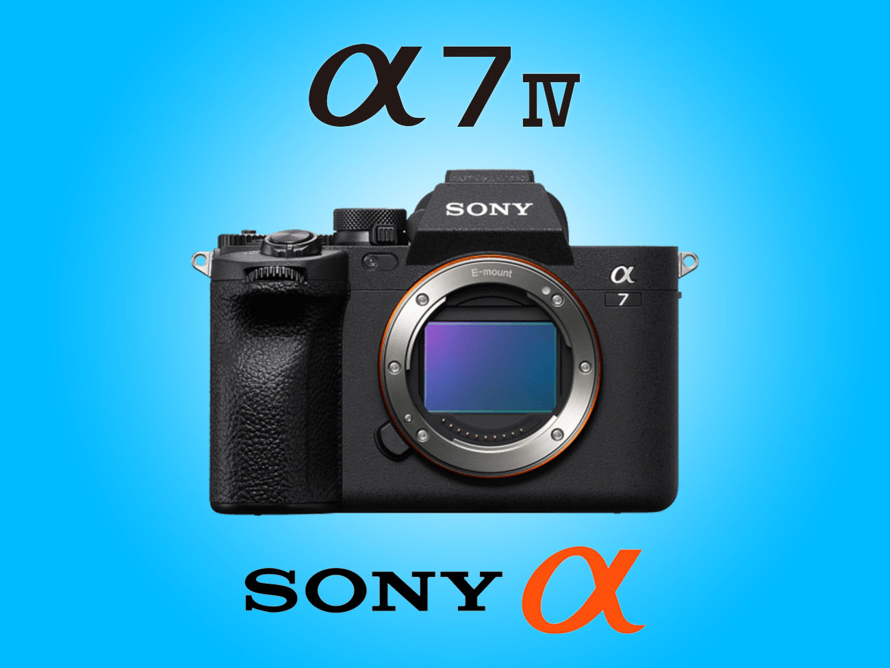 Sony a7iv a74 mirrorless dslr camera a7 iv + 2 batteries