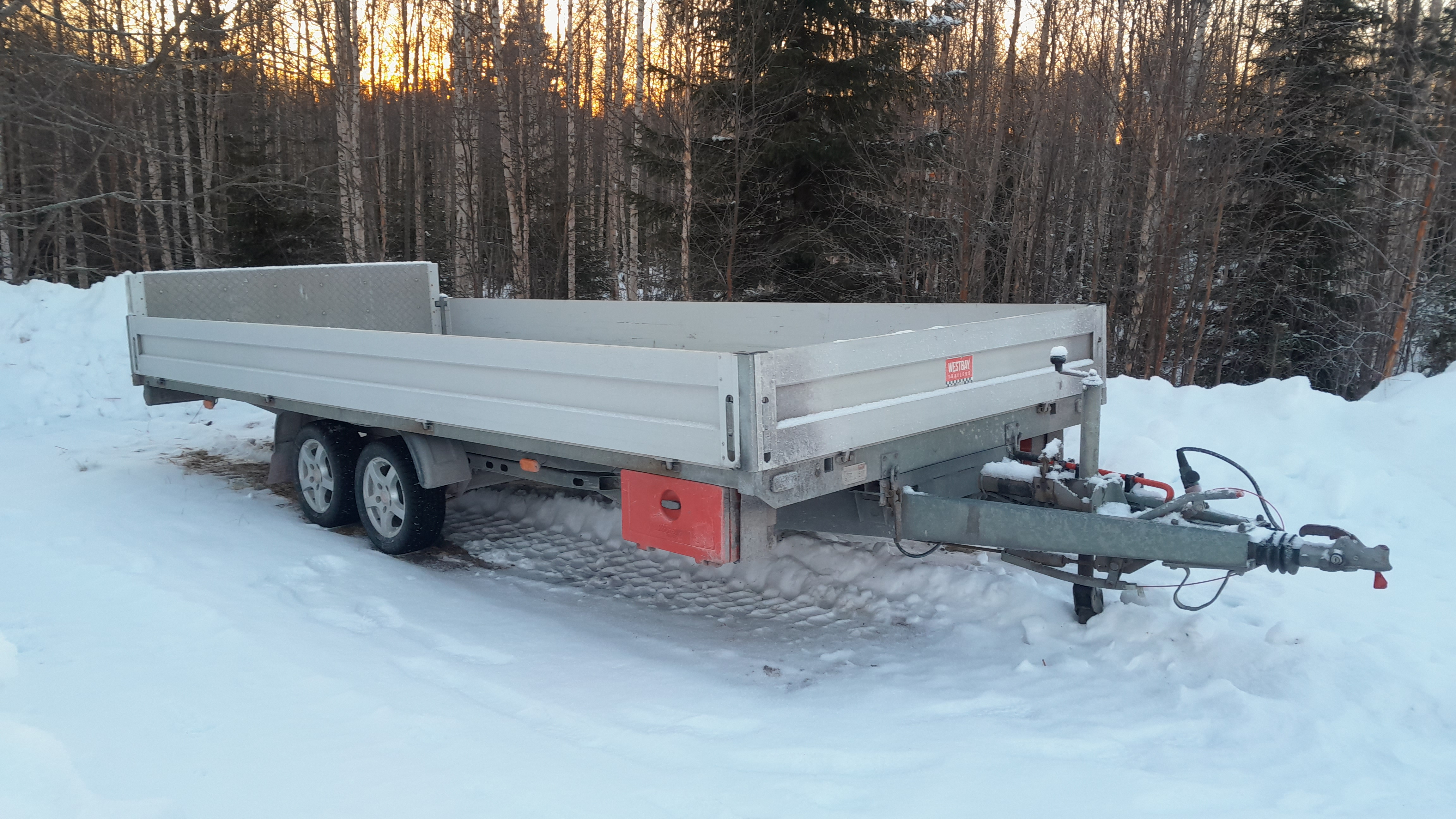 Entreprenadsläp 3.5t