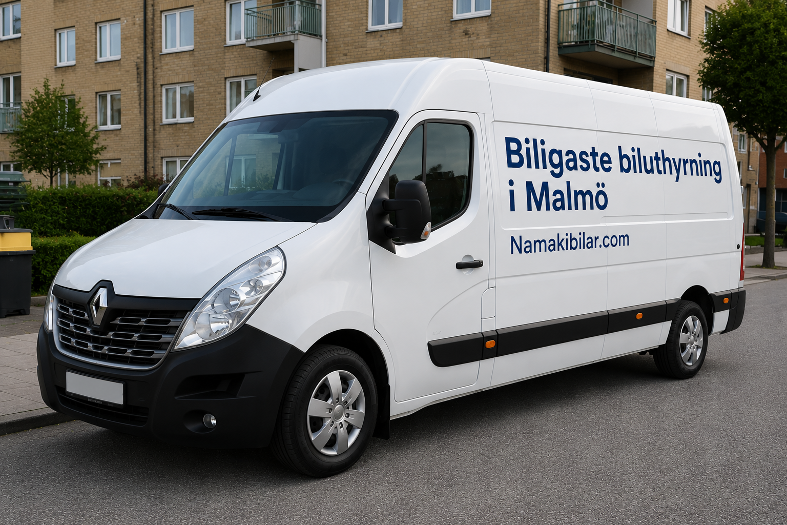 Lätt lastbil inkl 100km, automatväxellåda