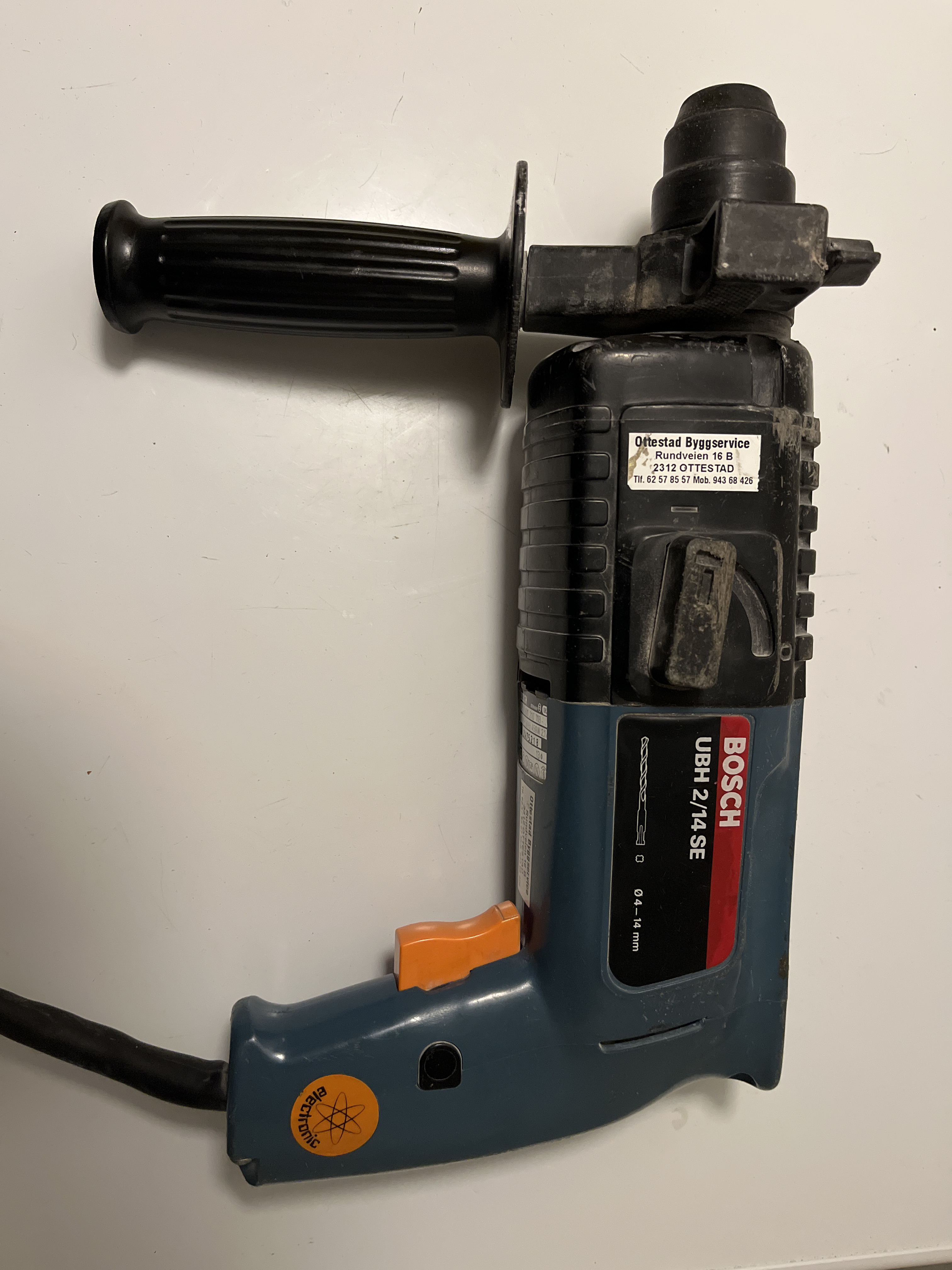Bosch borhammer ubh 2/14 se