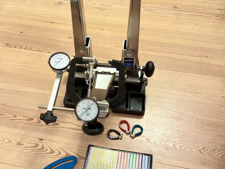 Riktställ för cykelhjul - park tool ts 2-2 m.tillbehör