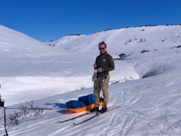 Amundsen fram waxless bc ski (201cm)