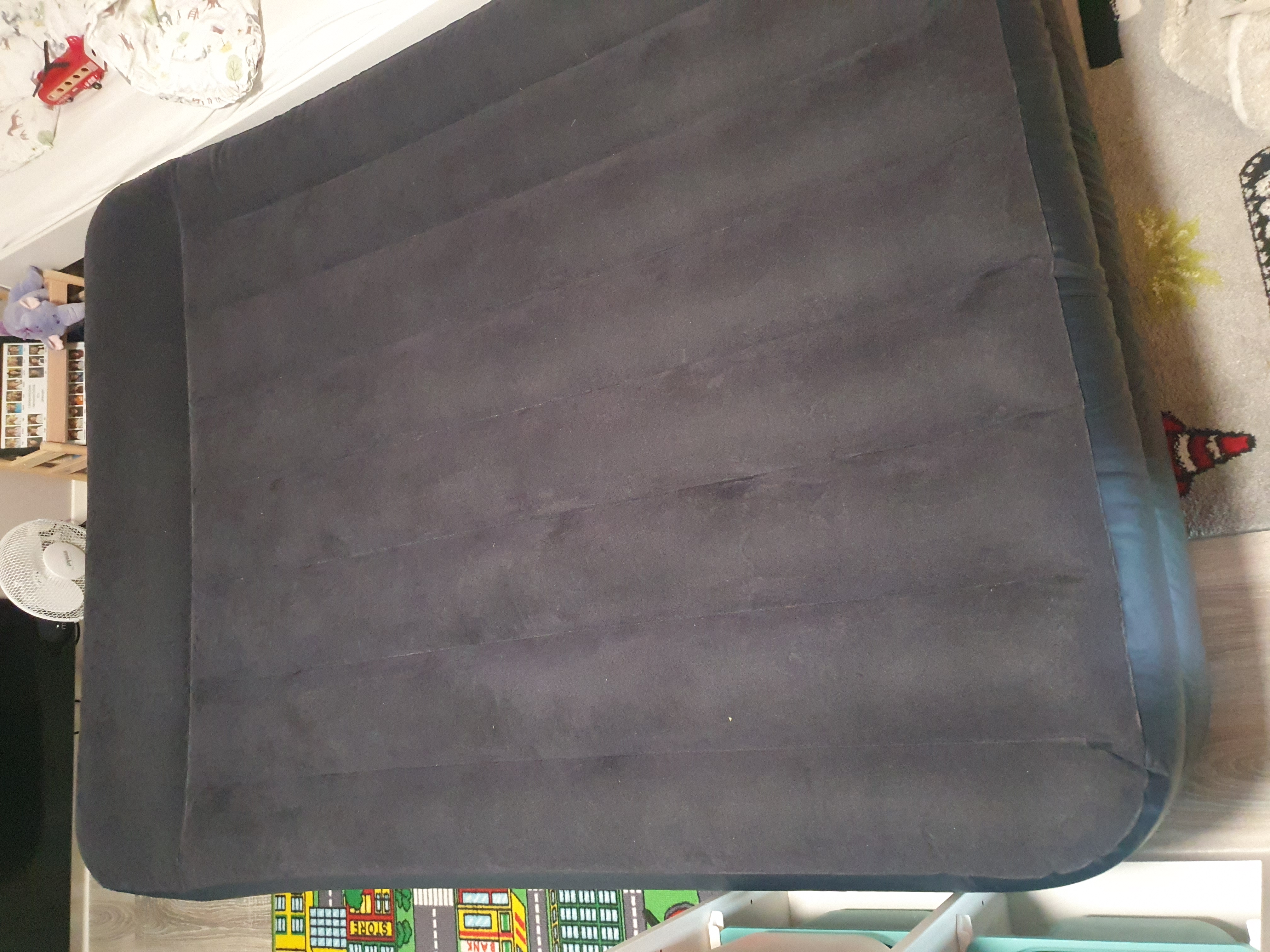 Intex dobbel luftmadrass med innebygd pumpe 