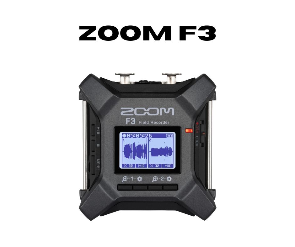 Zoom f3 field recorder - 32bit