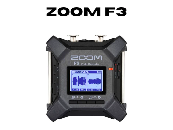 Zoom f3 field recorder - 32bit