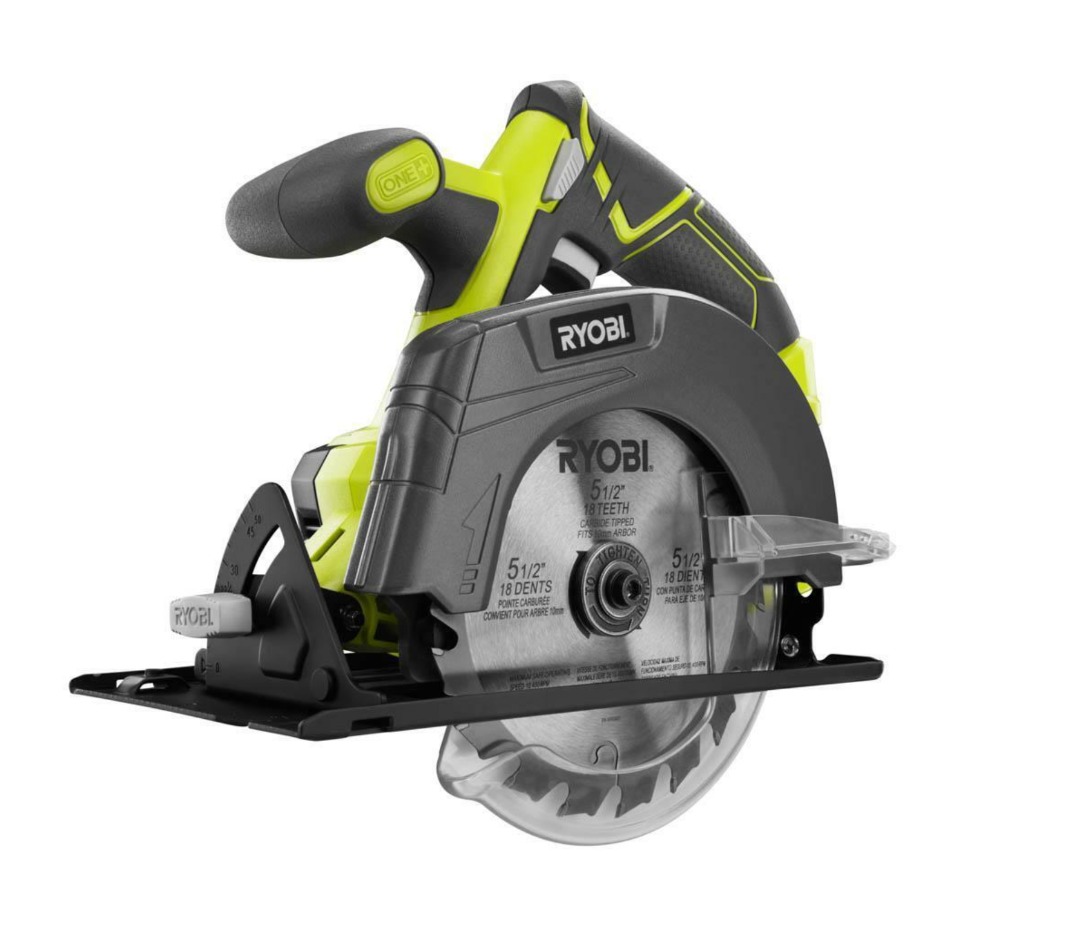 Sirkelsag ryobi med batteri og lader